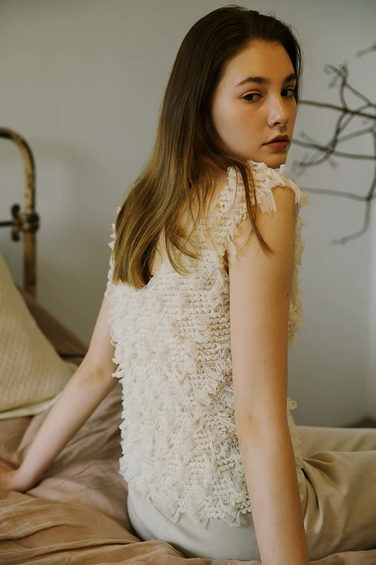 Fringe Texture Top