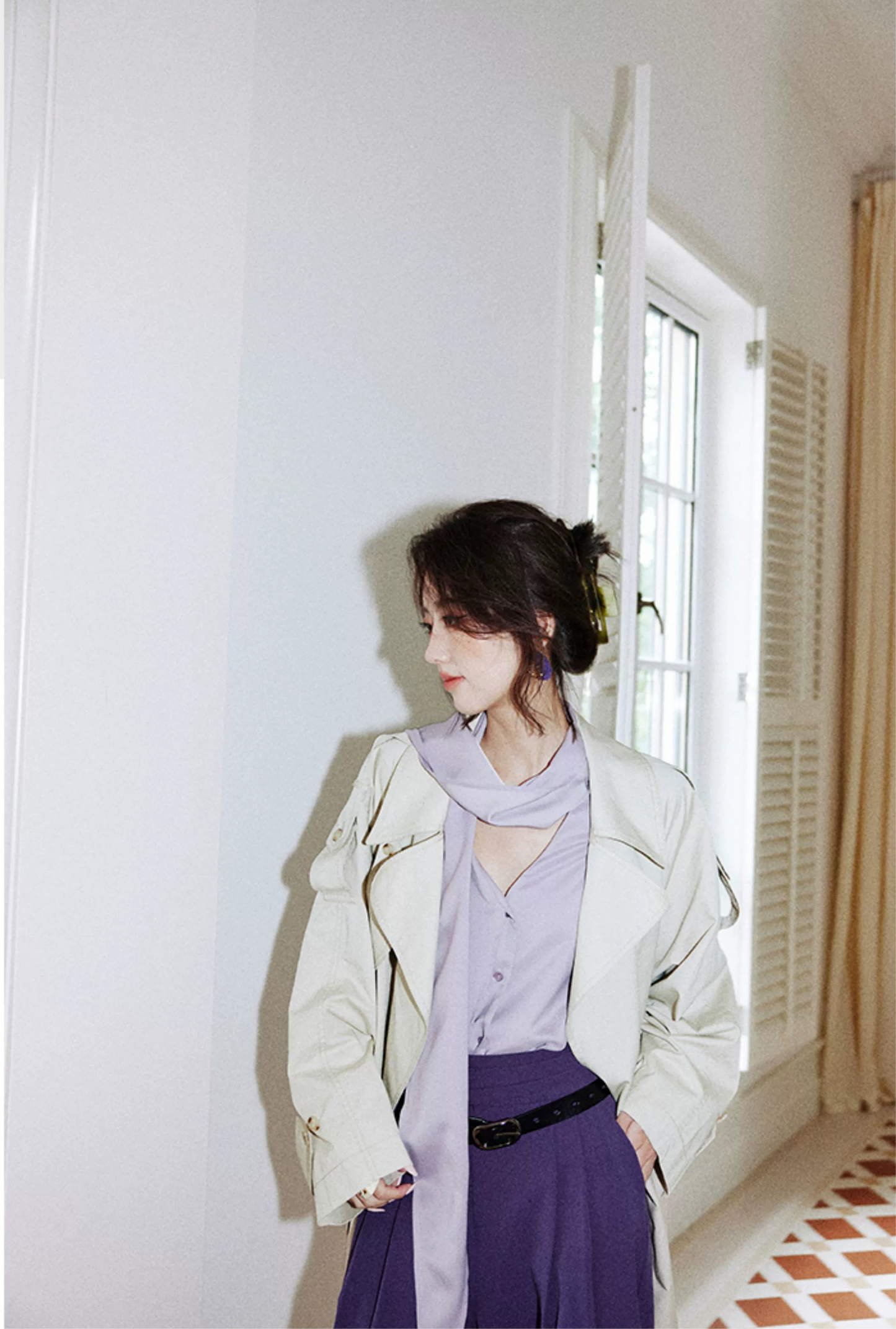 Classic Longline Trench Coat / クラシックロングライントレンチコート