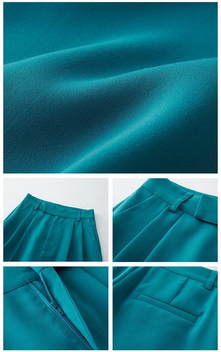 Tail Green Wide Trousers / テールグリーン ワイドトラウザー