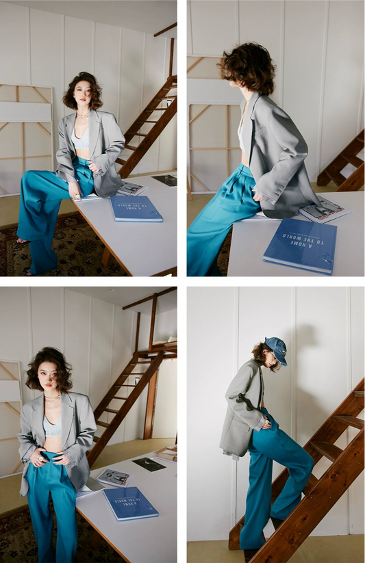 Layered Sleeve Jacket / レイヤードスリーブジャケット