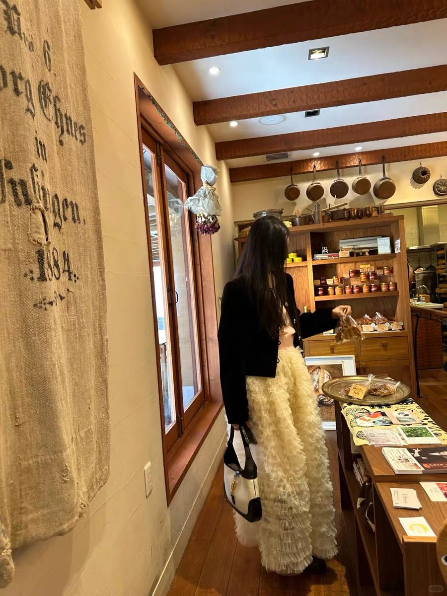 Layered Tulle Volume Skirt / レイヤードチュールボリュームスカート