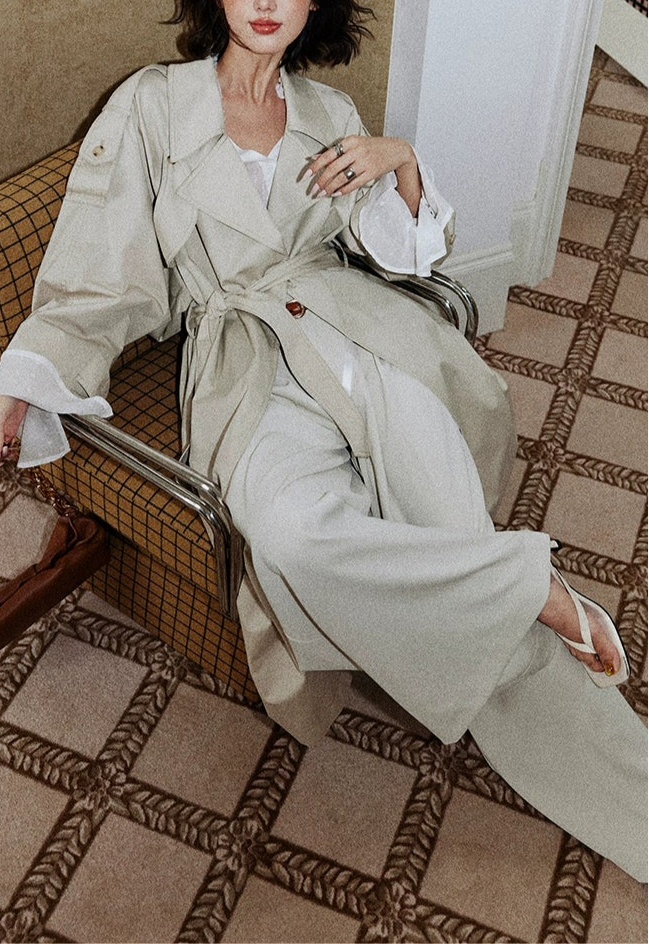 Classic Longline Trench Coat / クラシックロングライントレンチコート