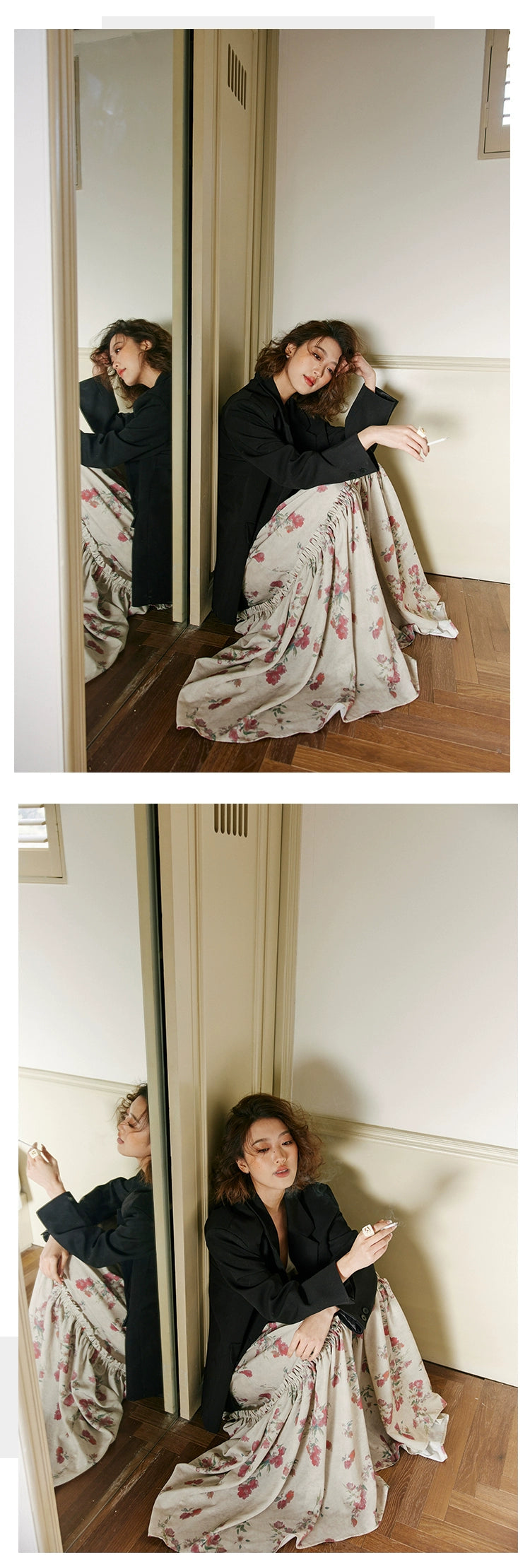 Noir Embroidered Jacket / ノワール刺繍ジャケット