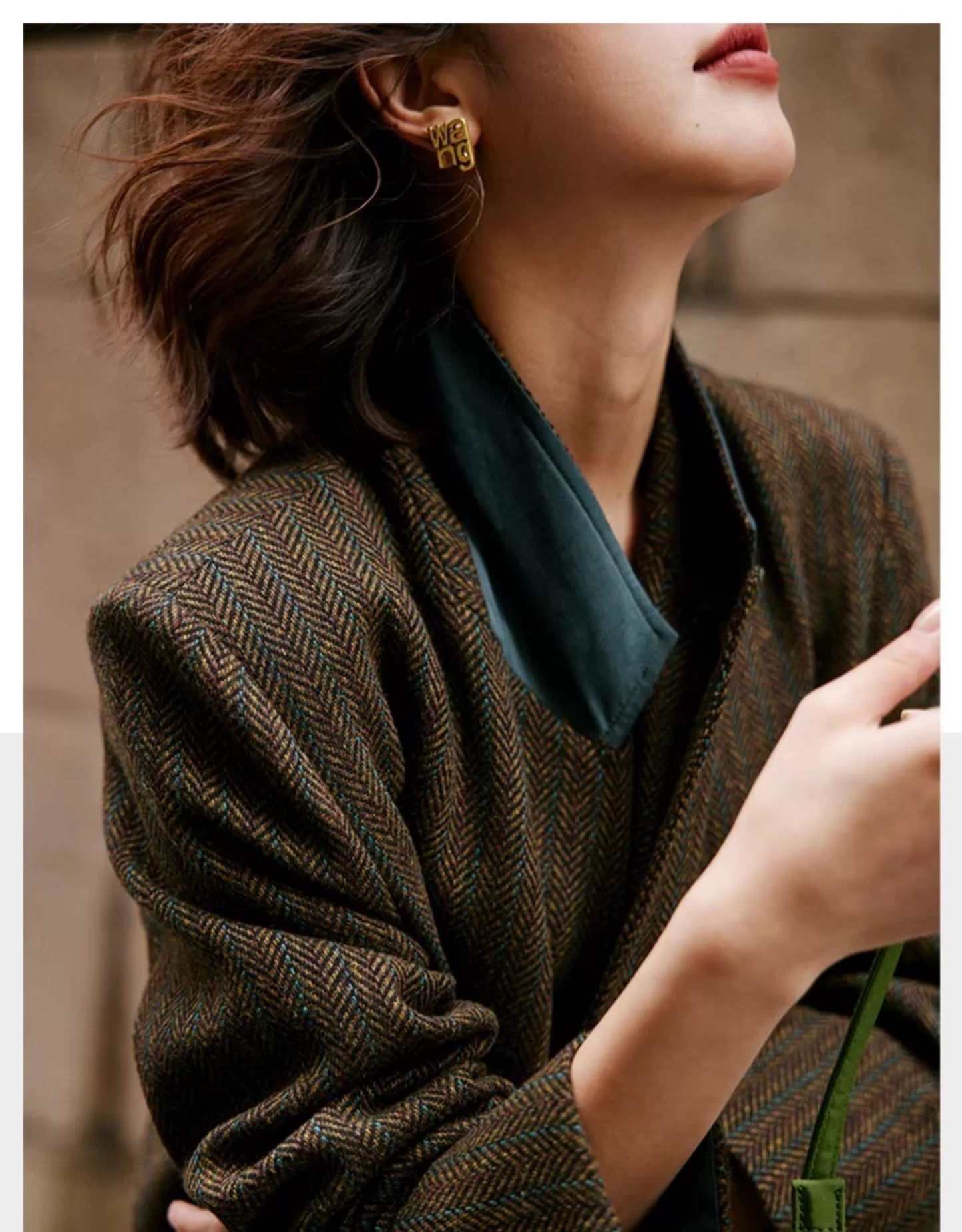 Classic Double-Breasted Wool Overcoat / クラシックダブルブレストウールコート