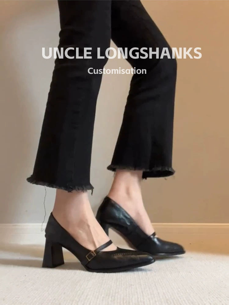 Pointed Toe Mary Jane Pumps / ポインテッドトゥメリージェーンパンプス