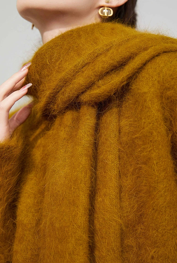 Mohair Touch Volume Knit / モヘアタッチボリュームニット