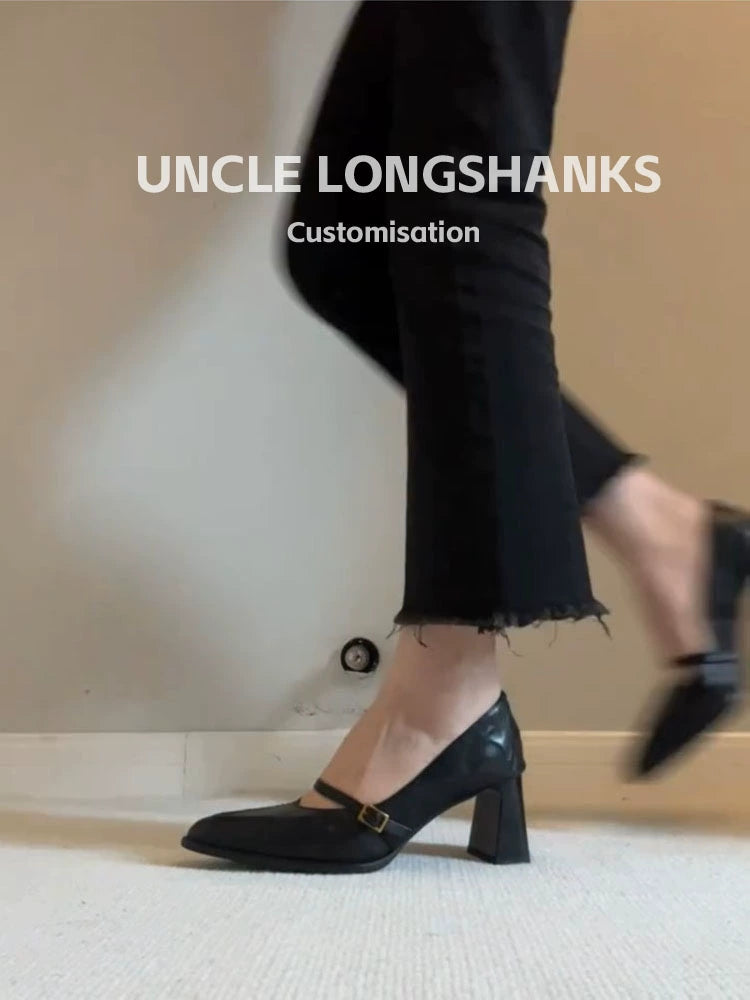 Pointed Toe Mary Jane Pumps / ポインテッドトゥメリージェーンパンプス