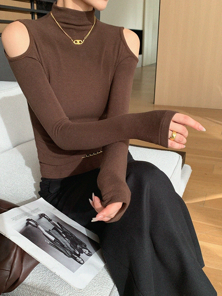 Minimal Straight Long Skirt