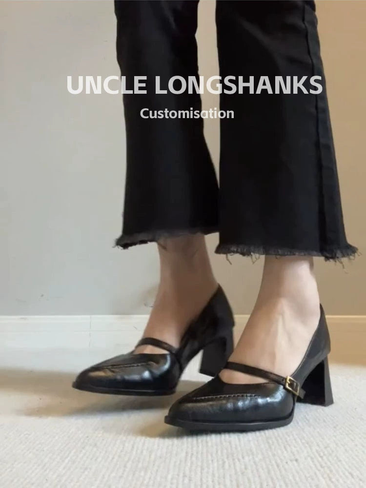 Pointed Toe Mary Jane Pumps / ポインテッドトゥメリージェーンパンプス