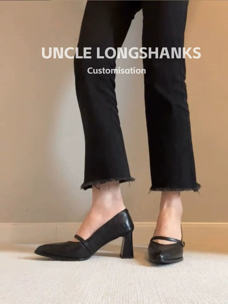 Pointed Toe Mary Jane Pumps / ポインテッドトゥメリージェーンパンプス
