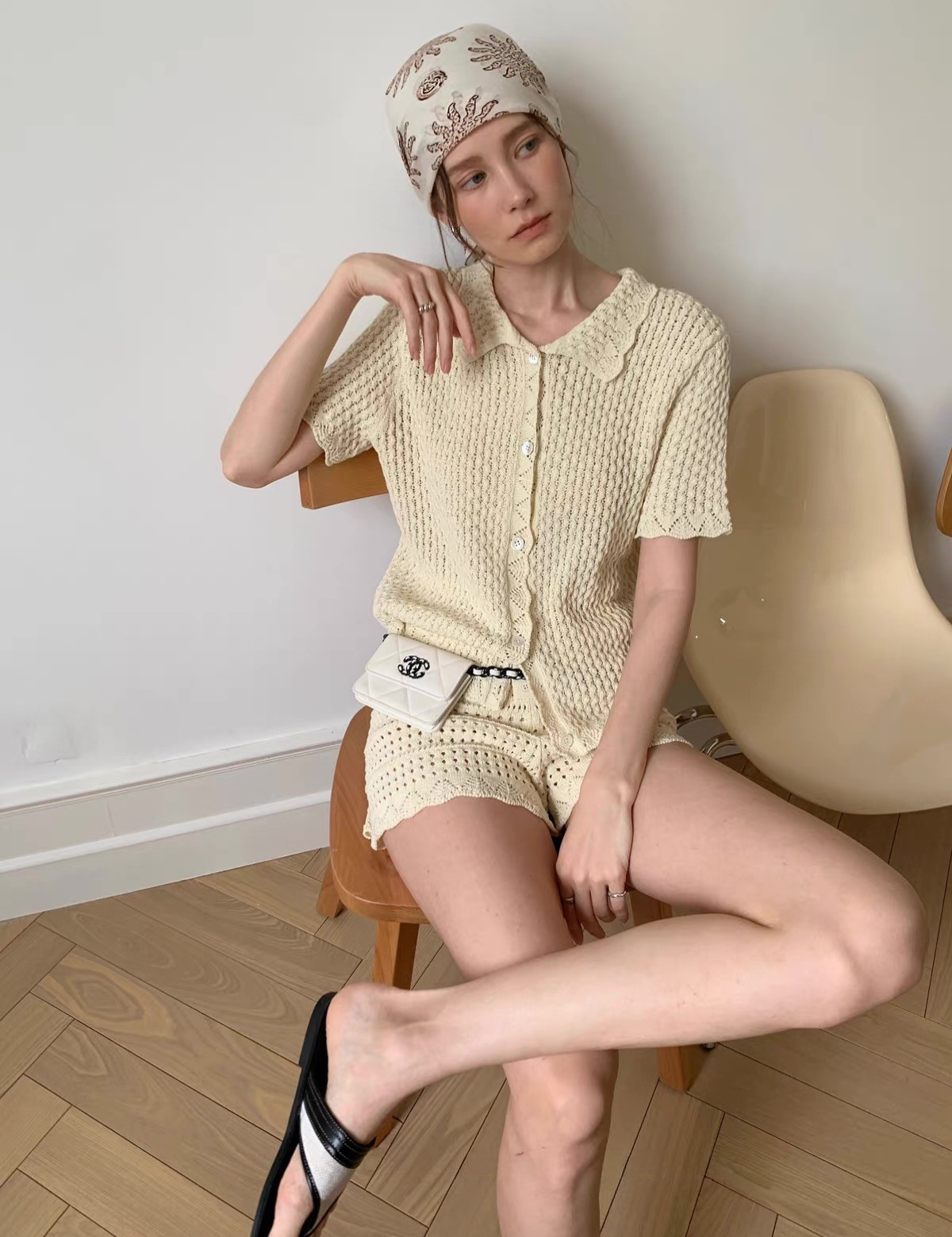 Linen Knit Tops / Pants