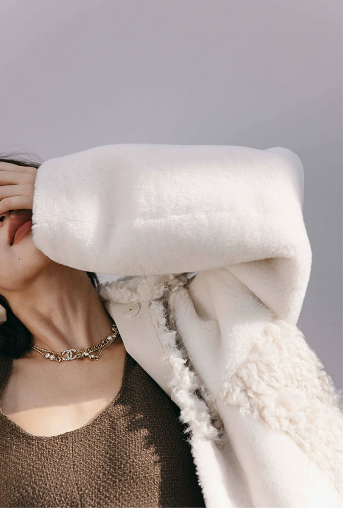 Eco Shearling Faux Fur Jacket / エコシアリングフェイクファージャケット