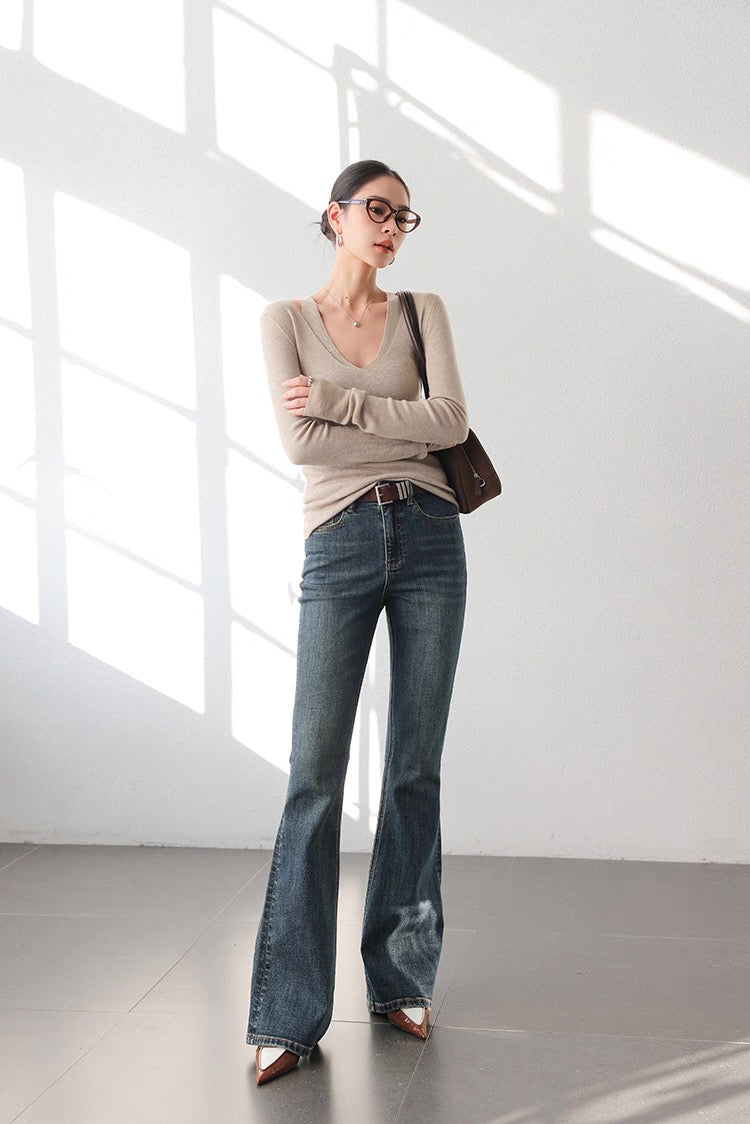 Flare Denim Pants / フレアデニムパンツ