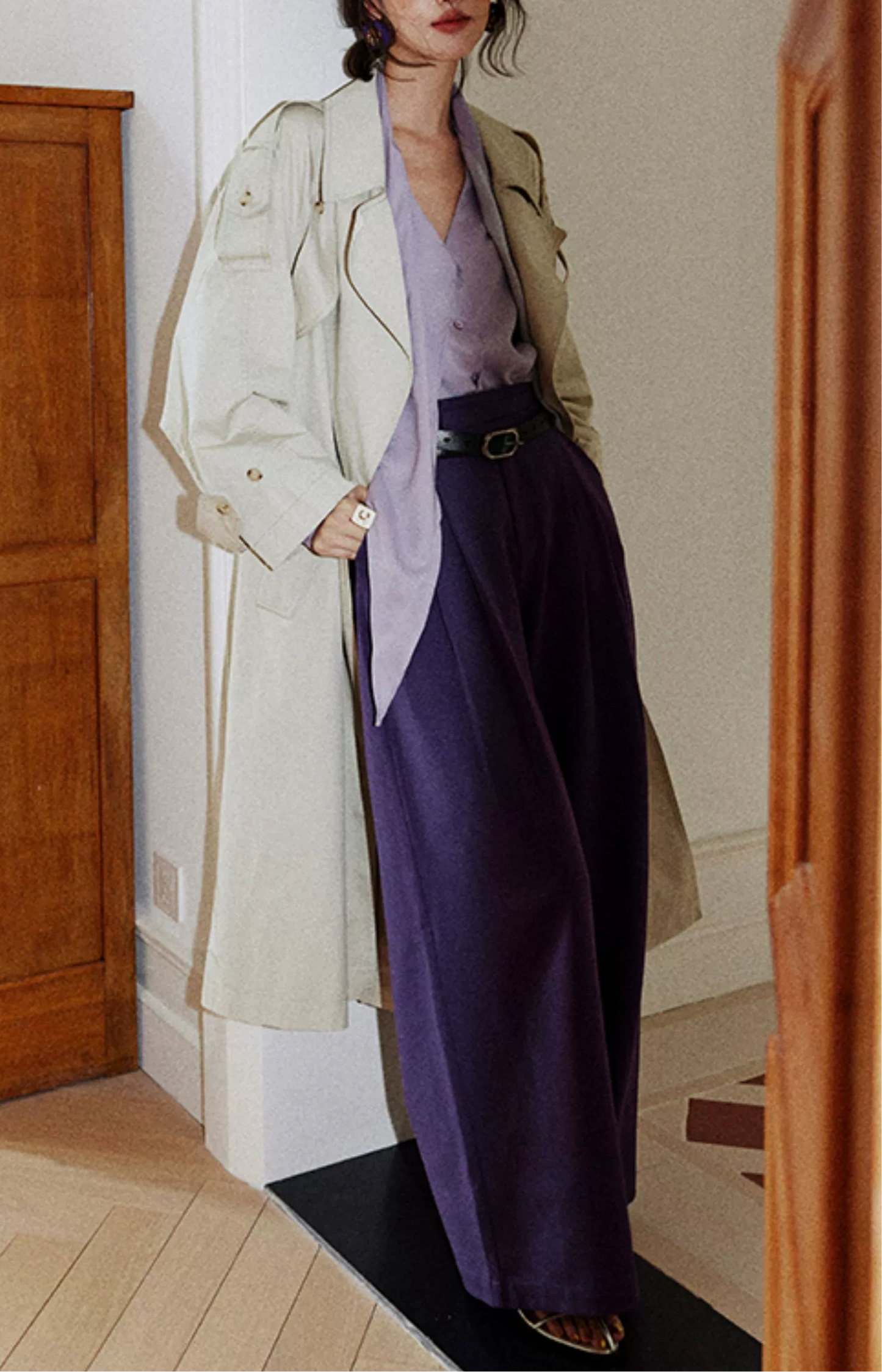 Classic Longline Trench Coat / クラシックロングライントレンチコート