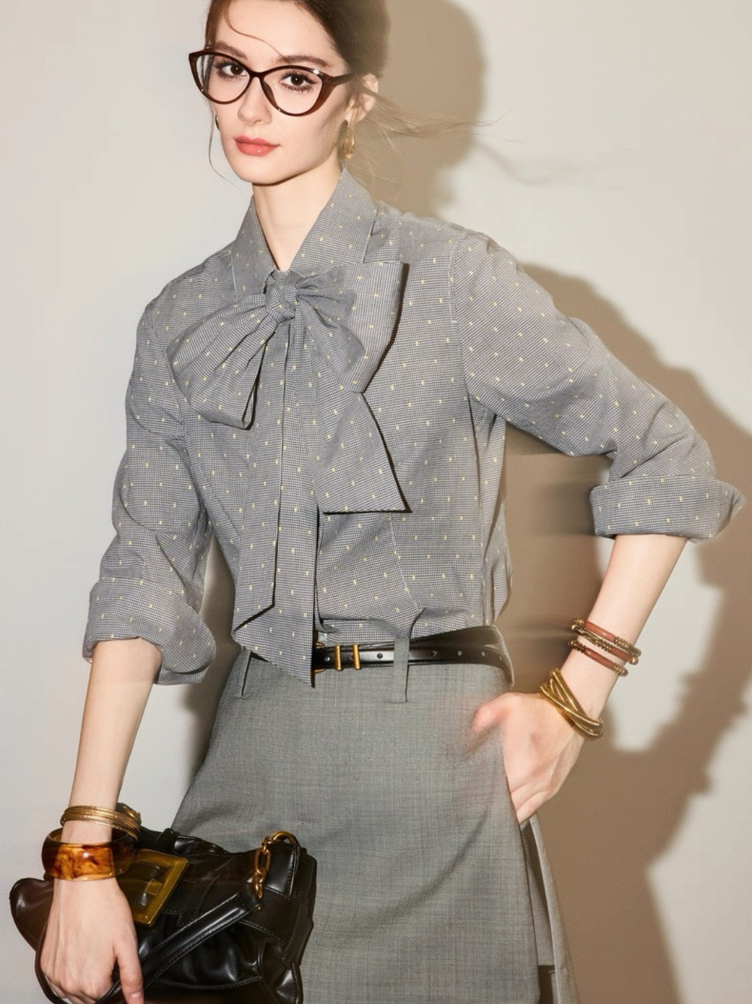 Signature Ribbon Blouse