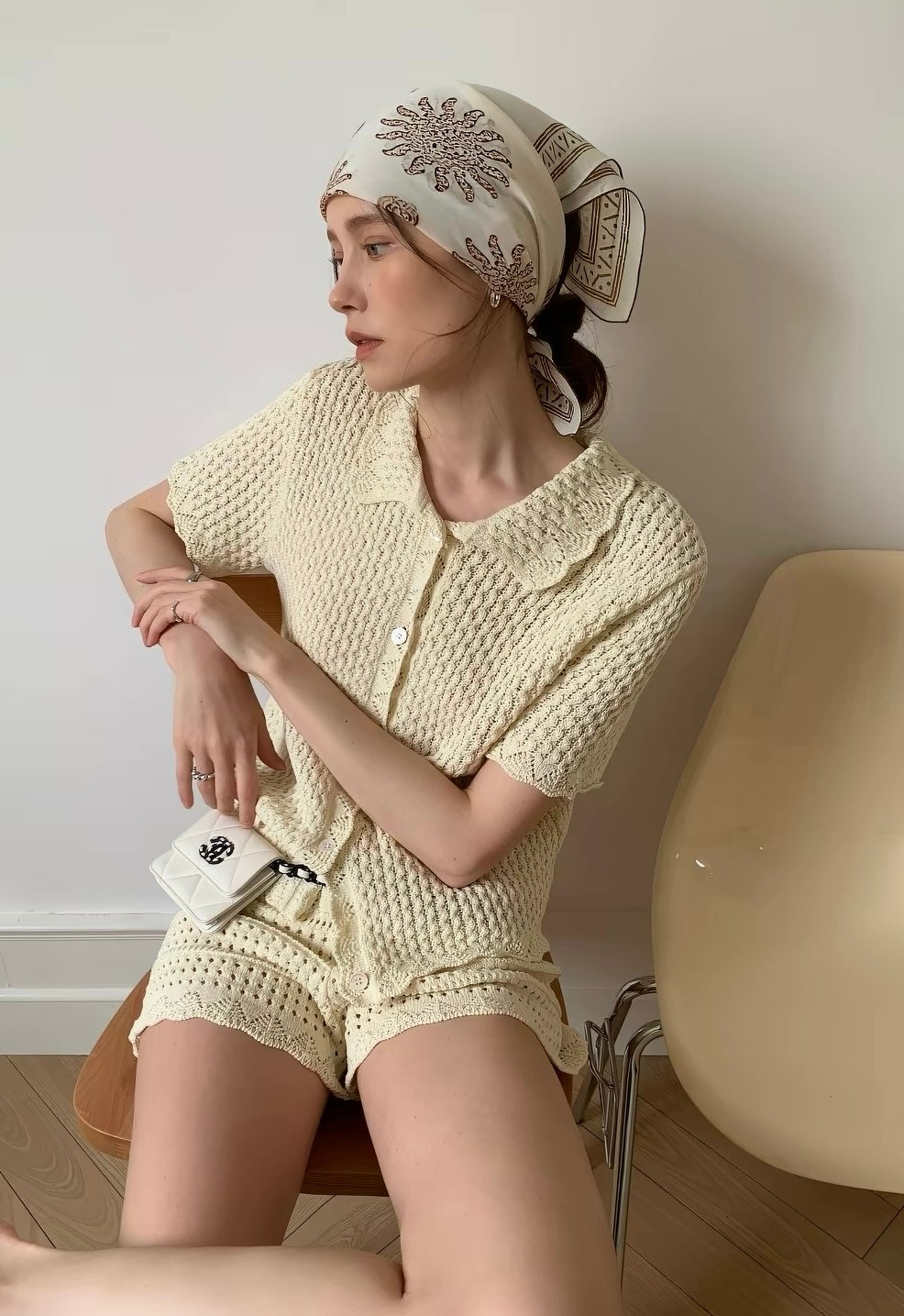 Linen Knit Tops / Pants
