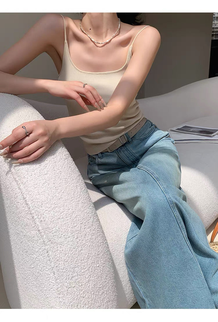Ribbed Camisole Top