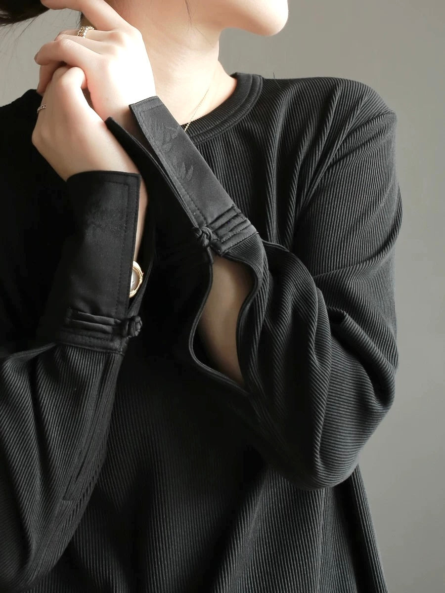 Minimal Pleats Cuff Top