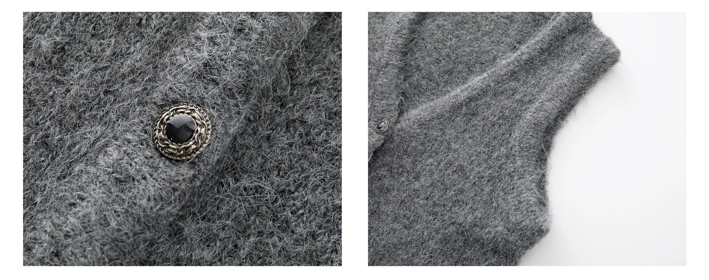 Long Knit Gown & Vest / ロングニットガウン＆ベスト