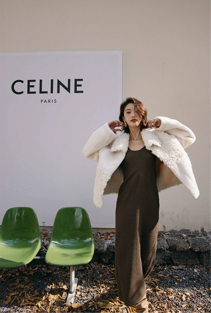 Eco Shearling Faux Fur Jacket / エコシアリングフェイクファージャケット