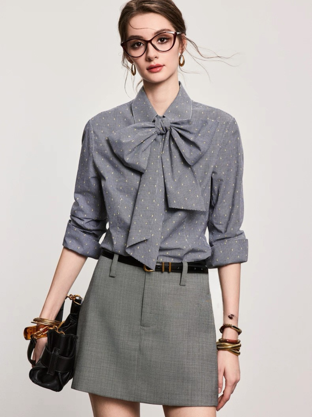 Signature Ribbon Blouse