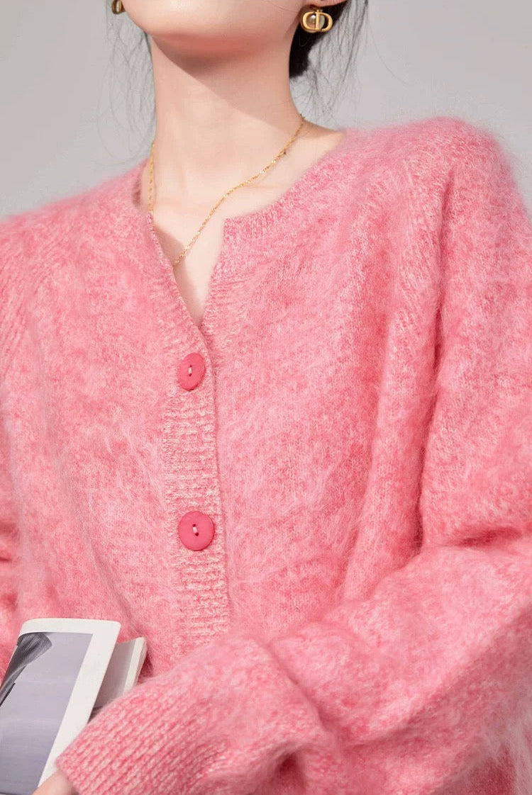 Rosy Fluff Cardigan / ロージーフラッフカーディガン