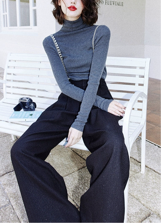 Chain Strap Wide Pants / チェーンストラップワイドパンツ