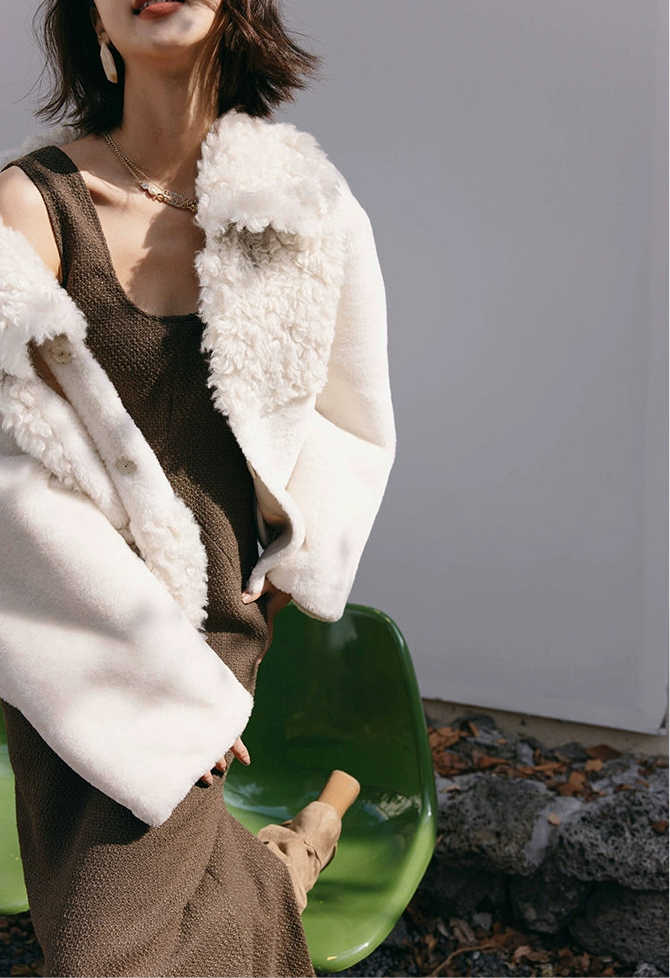 Eco Shearling Faux Fur Jacket / エコシアリングフェイクファージャケット