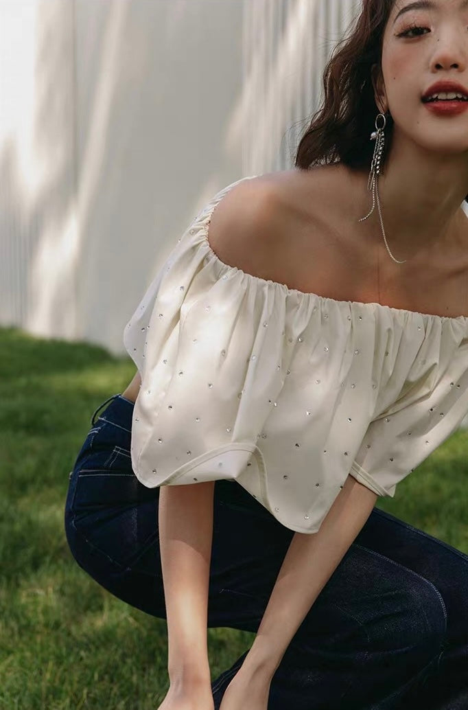 Stone Off Shoulder Top