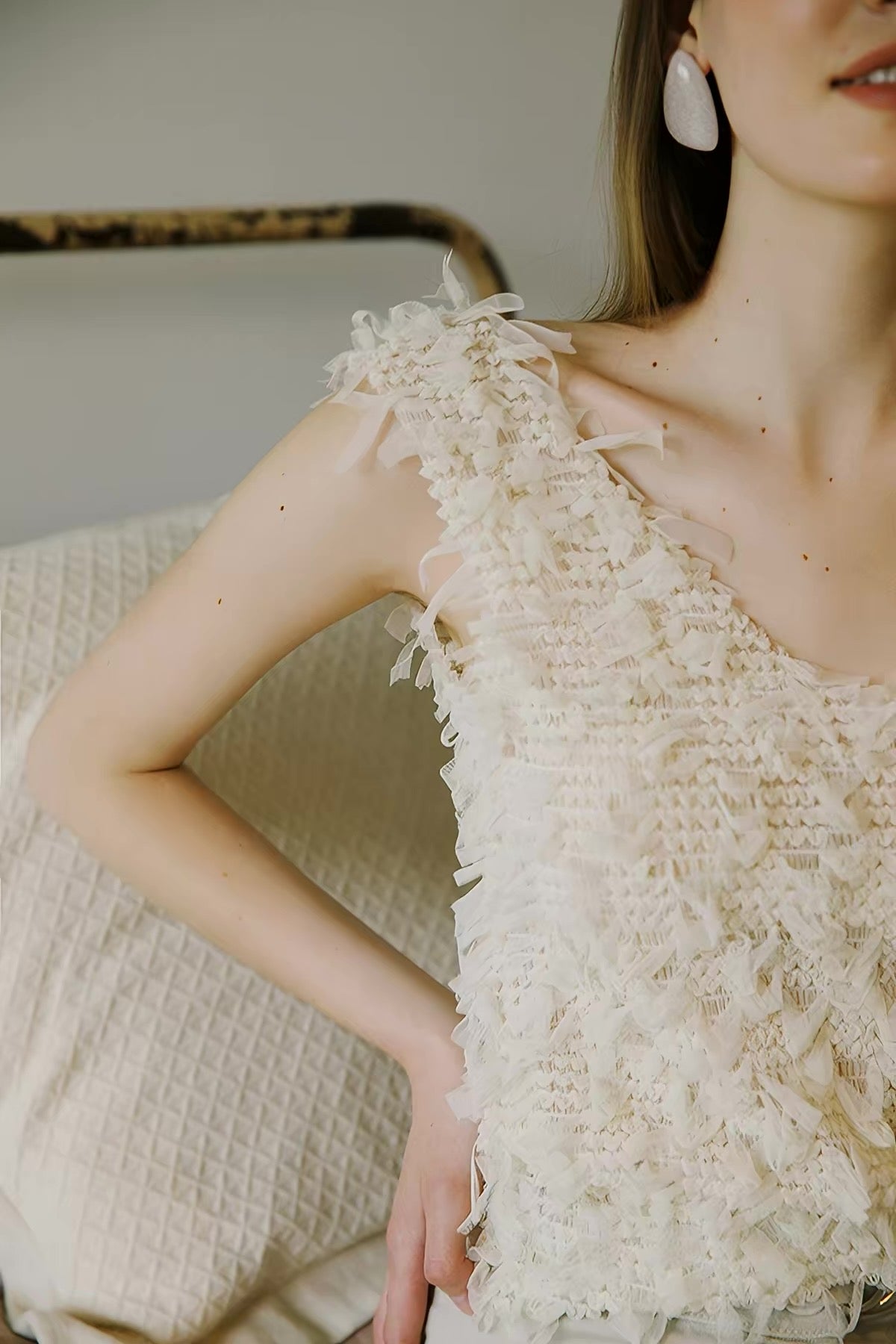 Fringe Texture Top