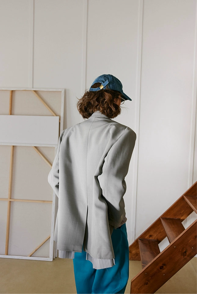 Layered Sleeve Jacket / レイヤードスリーブジャケット