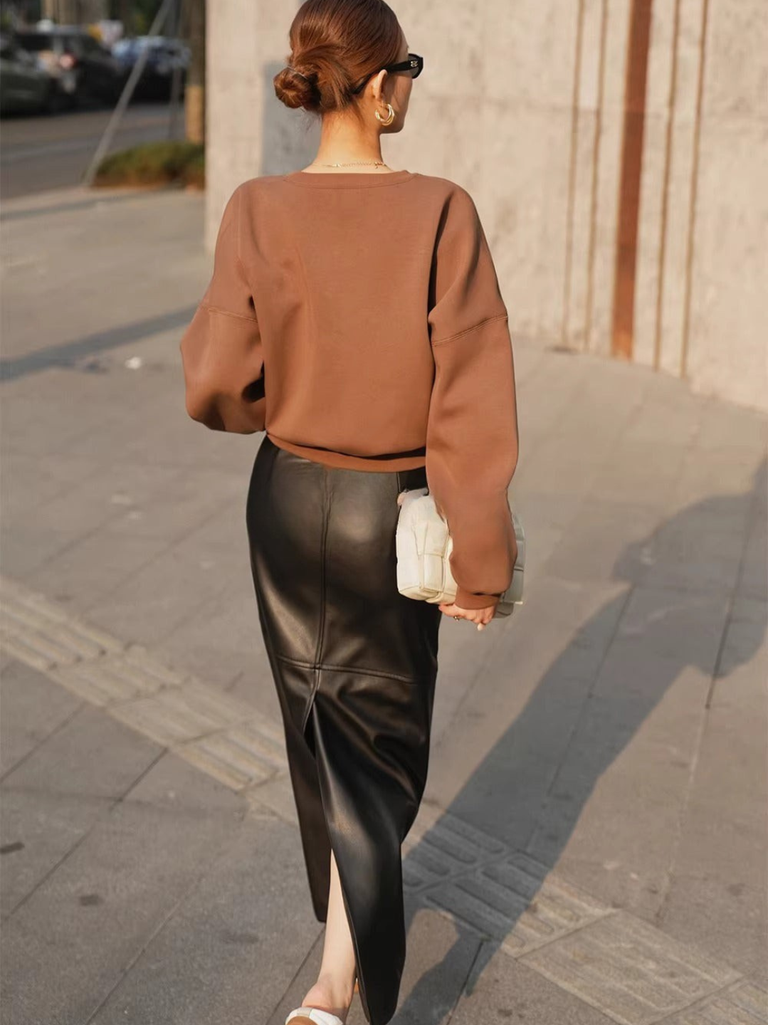 Belted Sweat Top