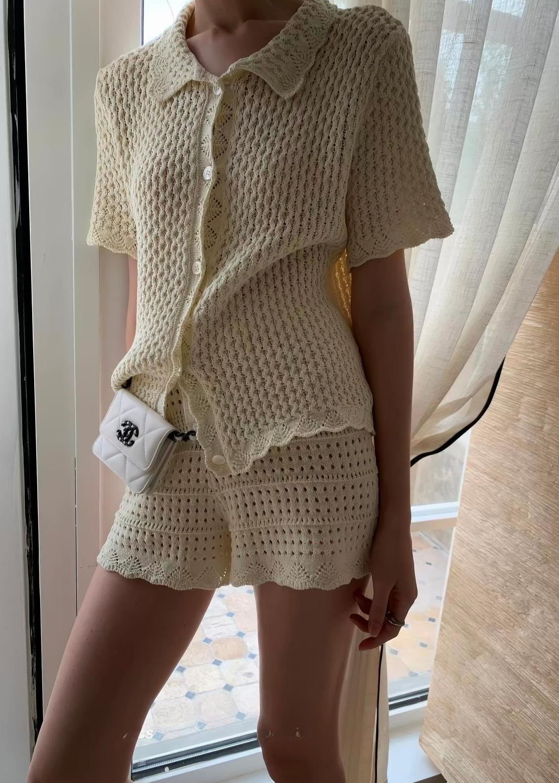 Linen Knit Tops / Pants