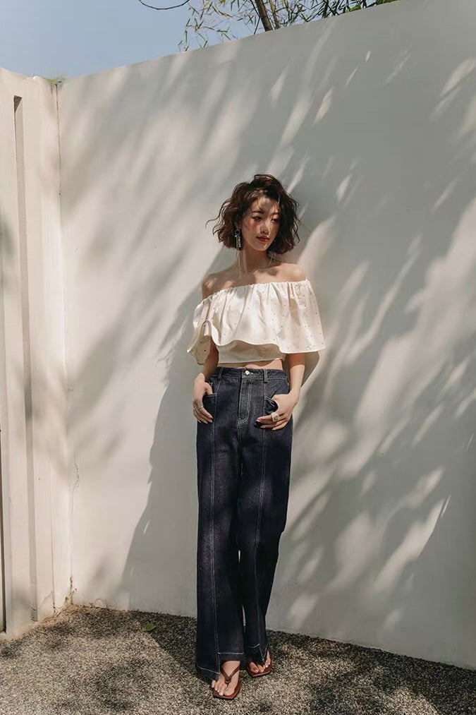 Stone Off Shoulder Top