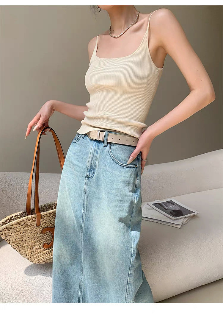 Ribbed Camisole Top