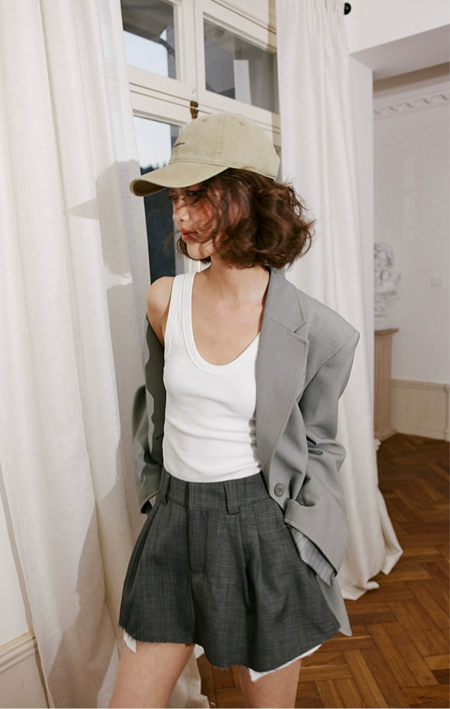 Layered Sleeve Jacket / レイヤードスリーブジャケット