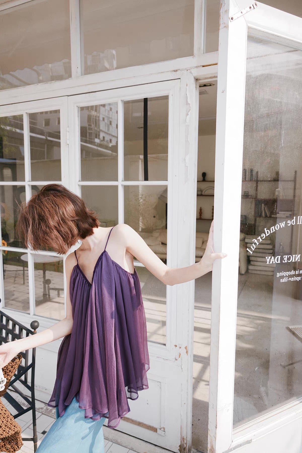 Sheer Flow Cami Tunic