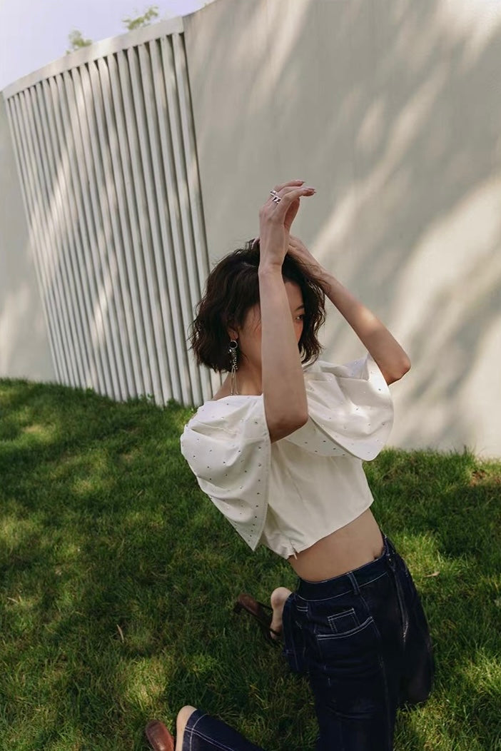 Stone Off Shoulder Top
