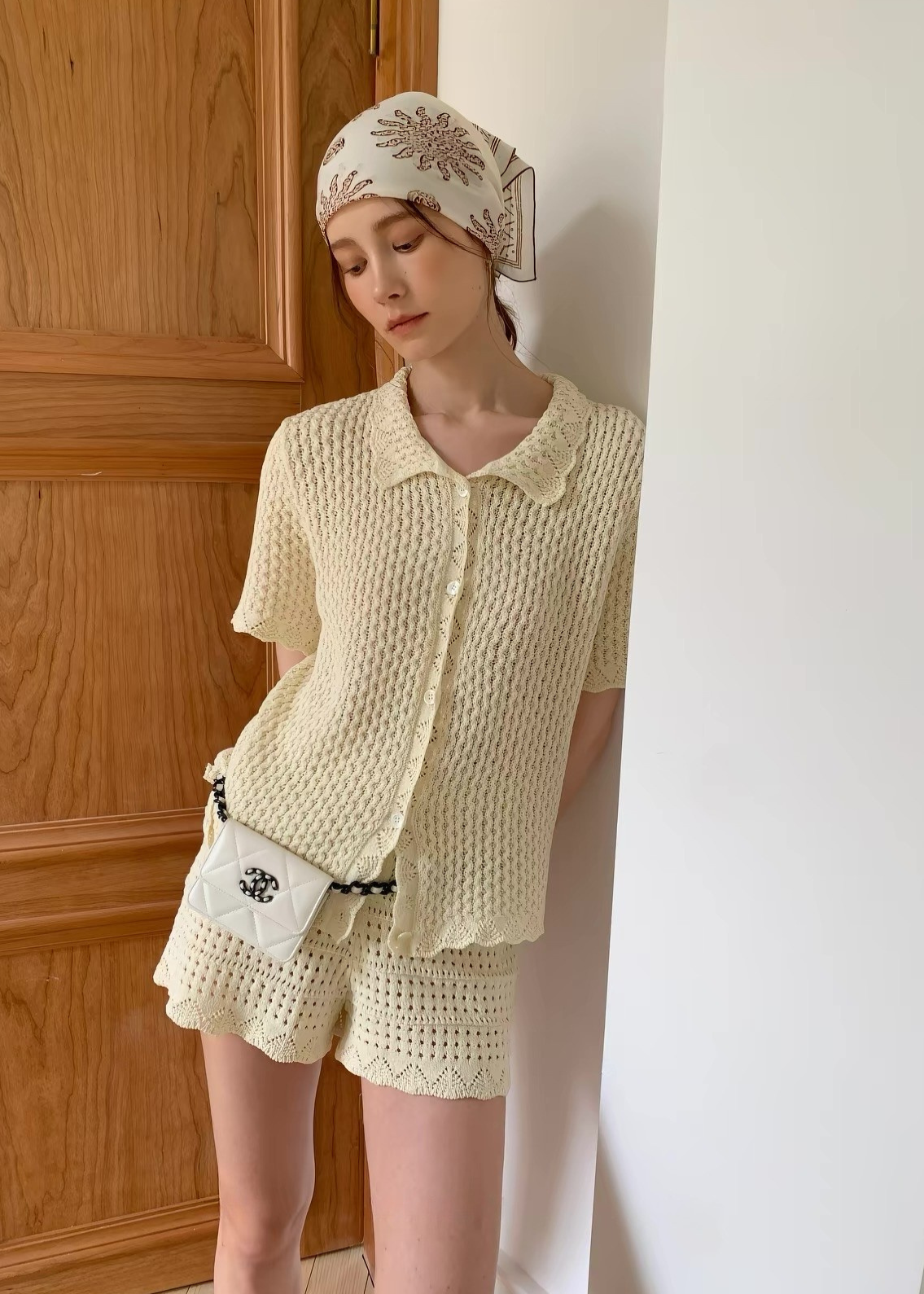 Linen Knit Tops / Pants