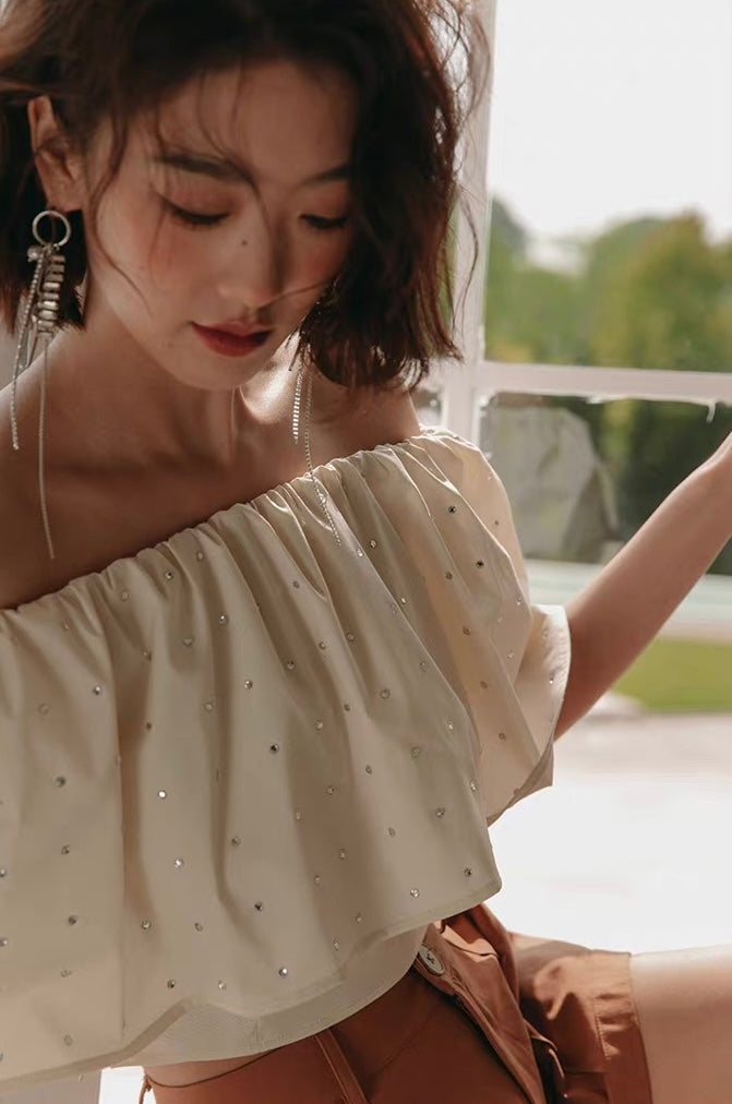 Stone Off Shoulder Top