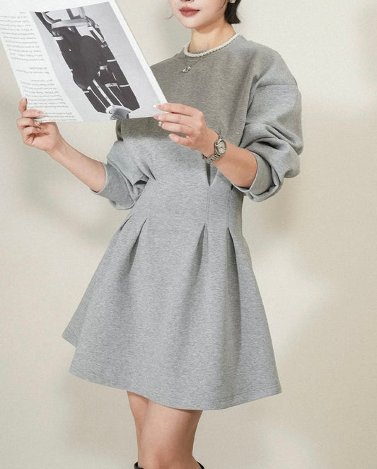 Sweat Flare Dress / スウェットフレアワンピース