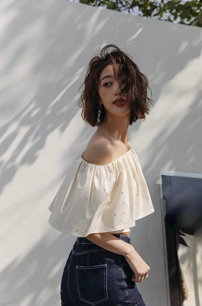 Stone Off Shoulder Top