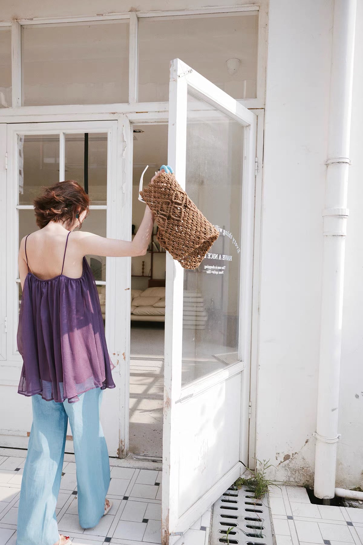 Sheer Flow Cami Tunic