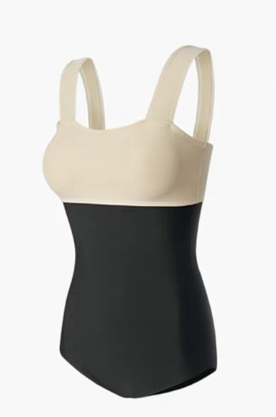 Minimal Contrast One Piece Swimwear