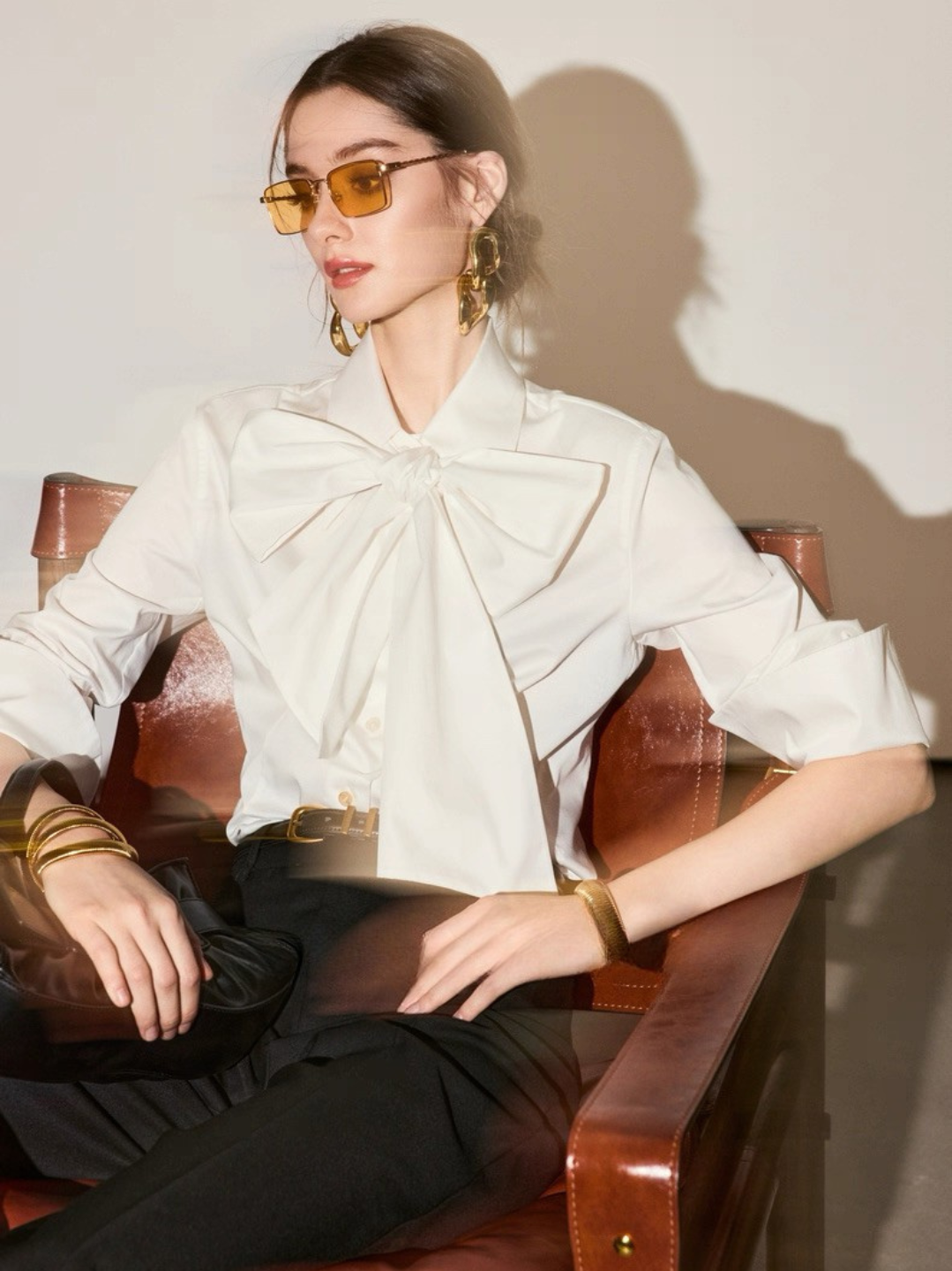 Signature Ribbon Blouse
