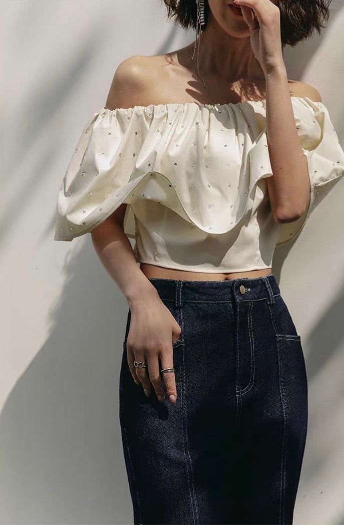 Stone Off Shoulder Top