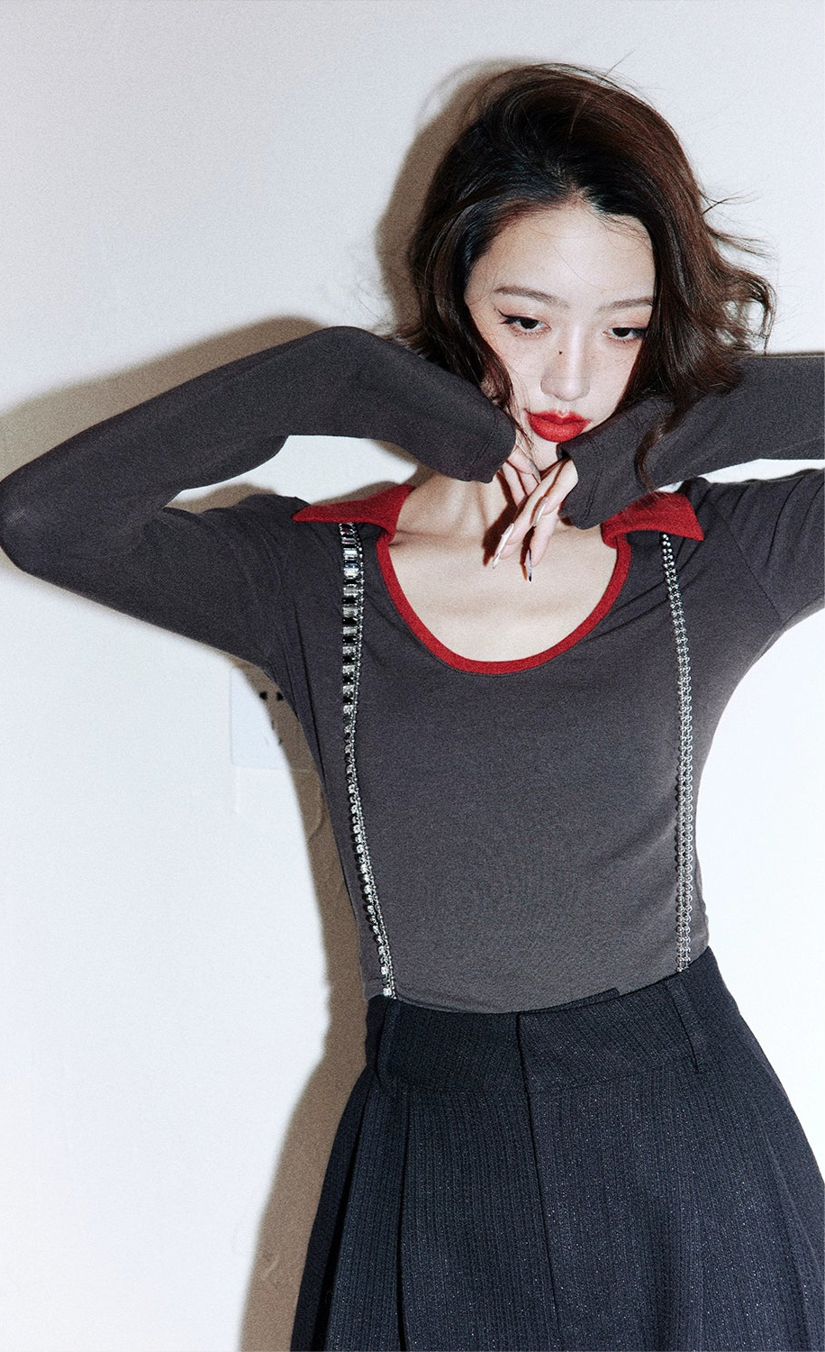 Red Edge Knit / レッドエッジニット