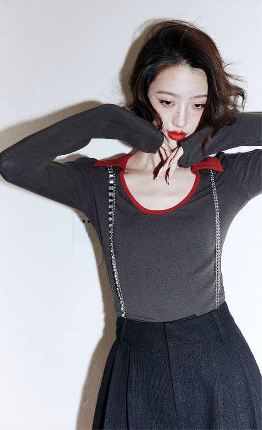 Red Edge Knit / レッドエッジニット