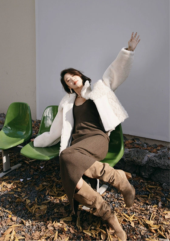 Eco Shearling Faux Fur Jacket / エコシアリングフェイクファージャケット