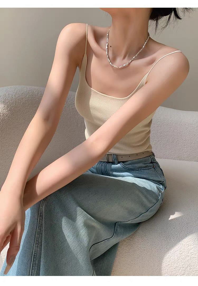 Ribbed Camisole Top